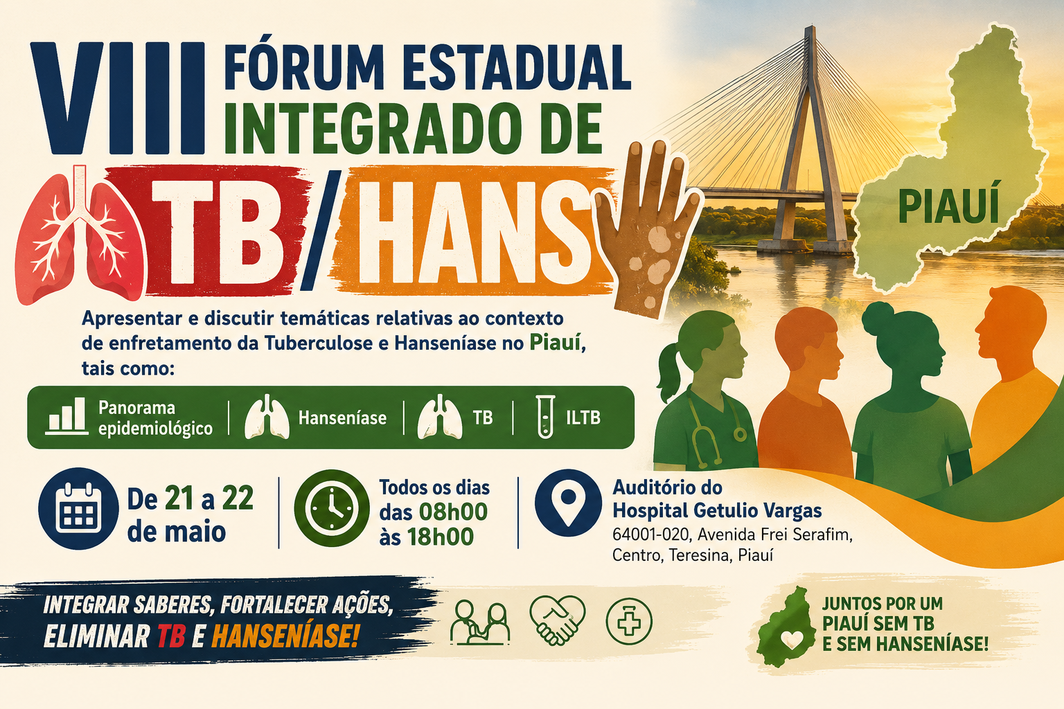VIII Fórum Estadual Integrado de TB/HANS