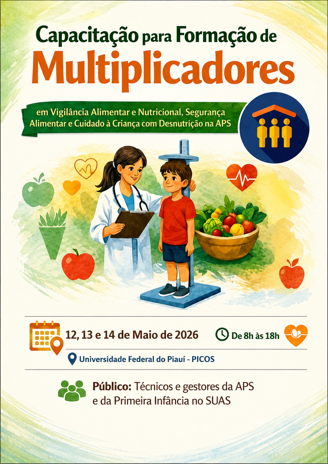 OFICINA DE CAPACITAÇÃO PARA FORMAÇÃO DE FACILITADORES DA TRIAGEM PARA INSEGURANÇA ALIMENTAR