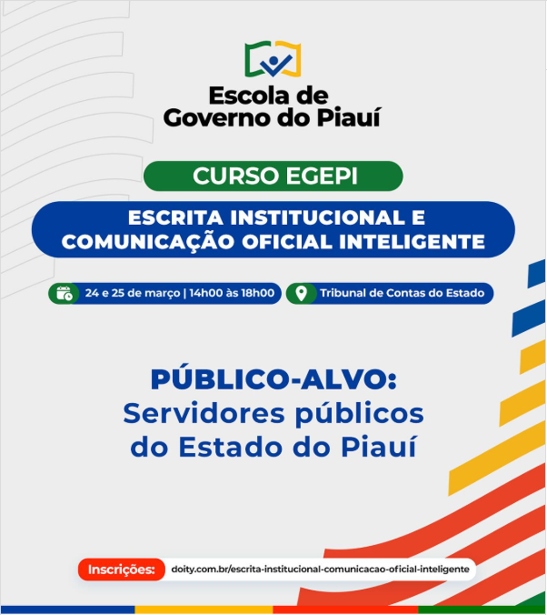 Curso de escrita institucional e comunicação oficial inteligente